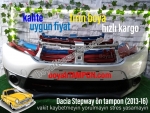 Dacia Sandero Stepway ön tampon-2013/16 sıfır-GRİ-BOYALITAMPON.COM -AŞIRI KALİTELİ İŞÇİLİK